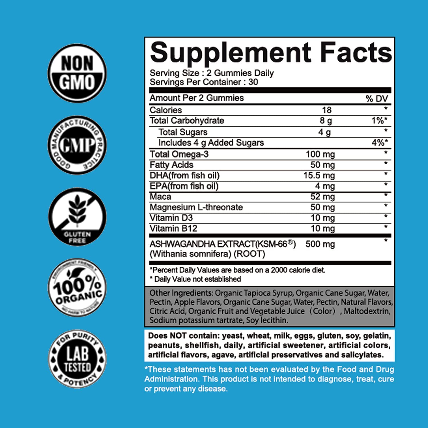 Ashwagandha Relief Gummies (60ct)